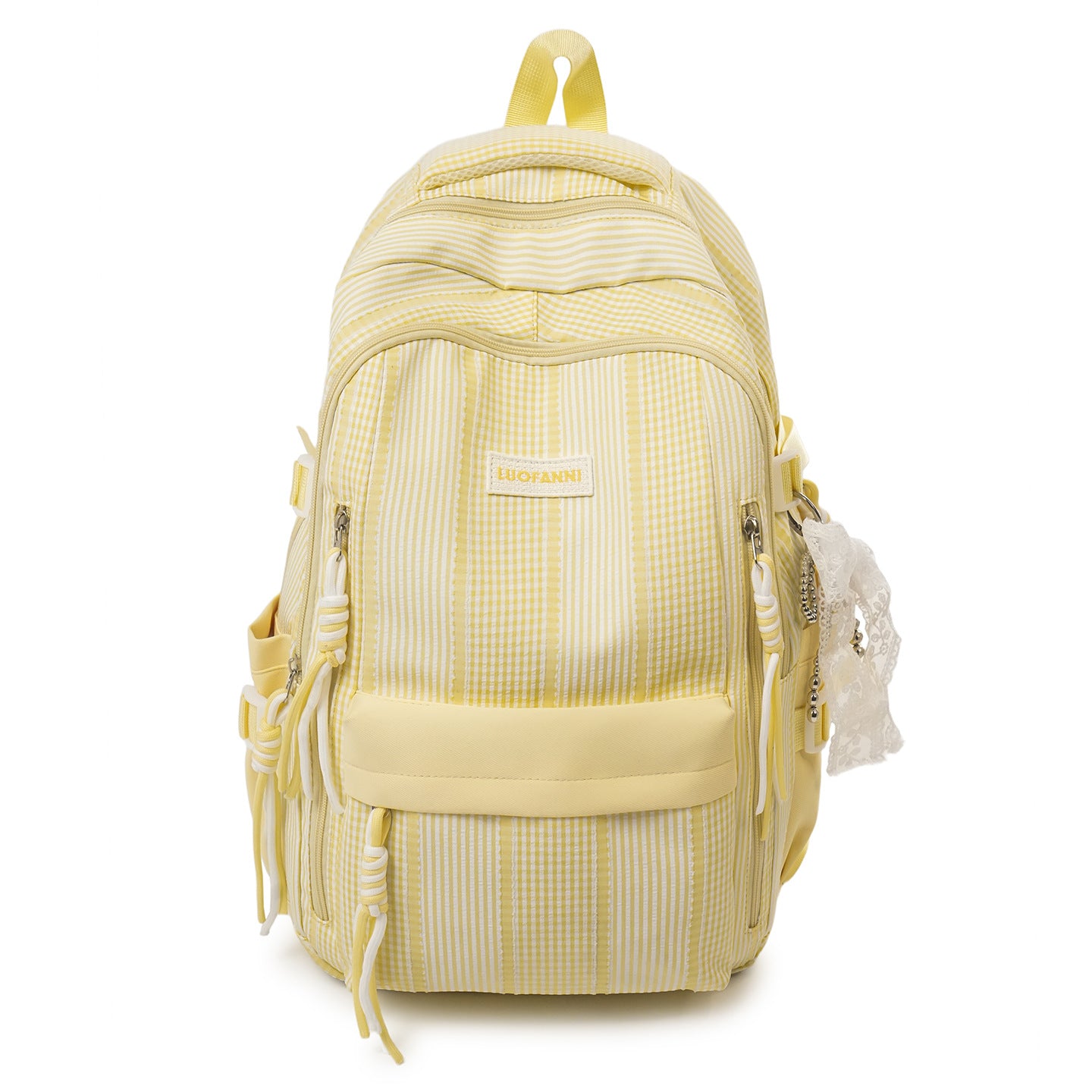 Style Vertical Bow Good-looking Junior High Backpacks