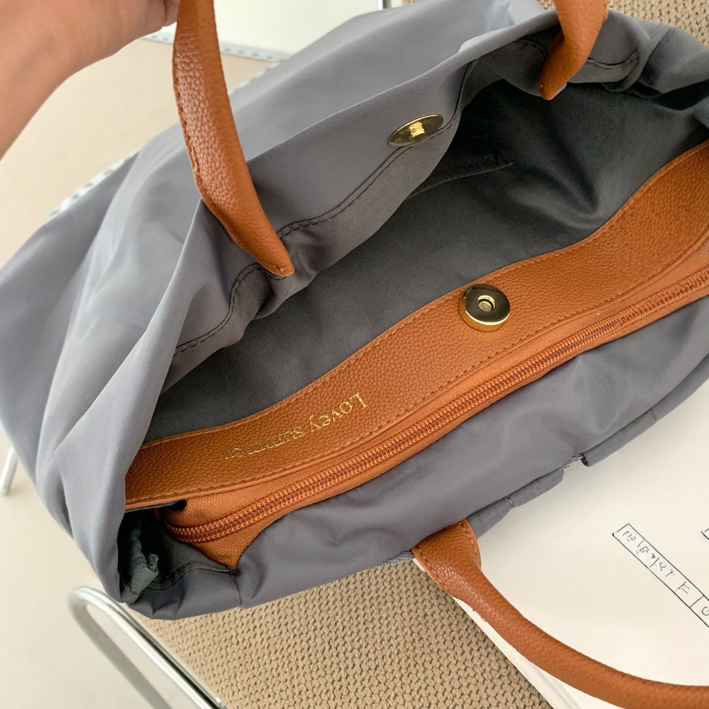 Style Simple Lightweight Commuter Large Capacity Waterproof Women's Backpack