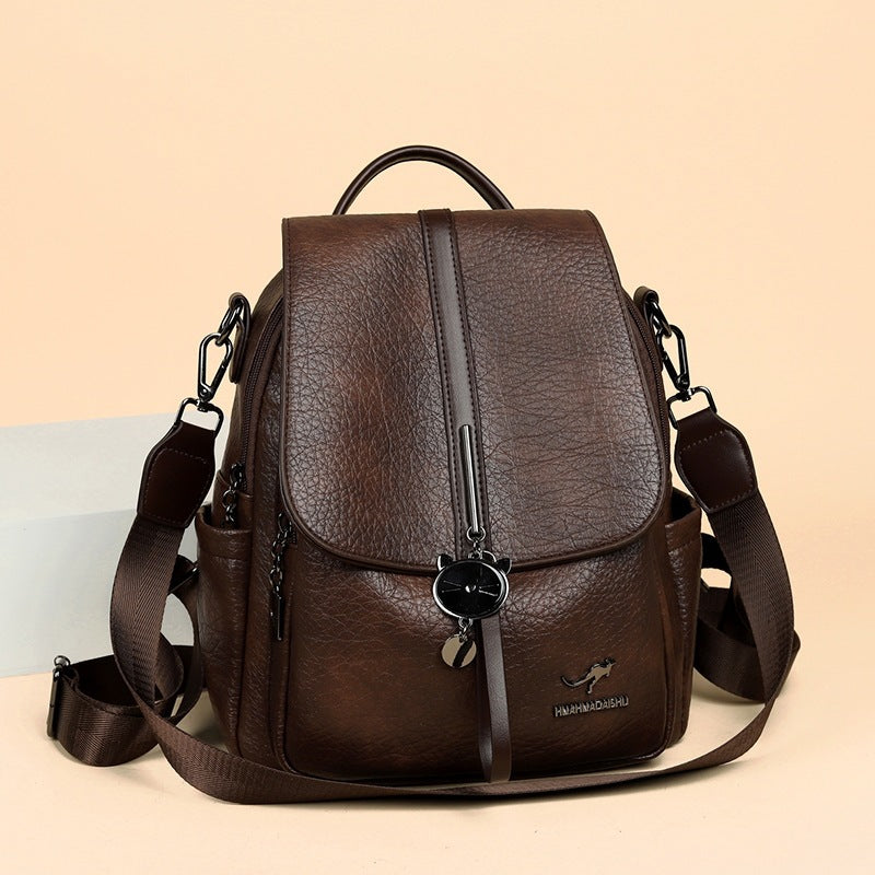 Beautiful Innovative Women's Soft Leather Lightweight Backpacks