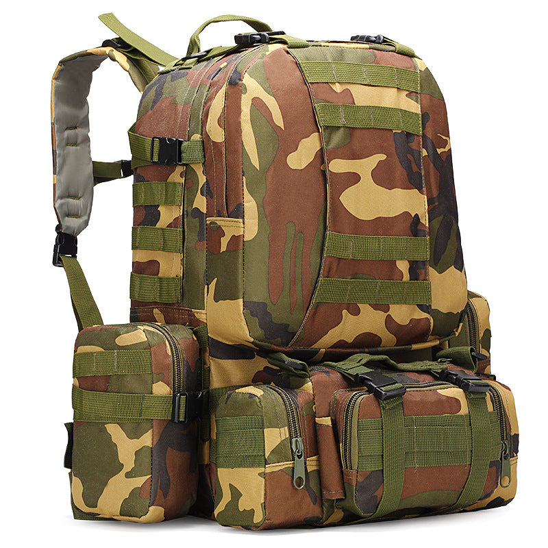 Men's Mix Hiking Oxford Cloth Combination Big Backpacks