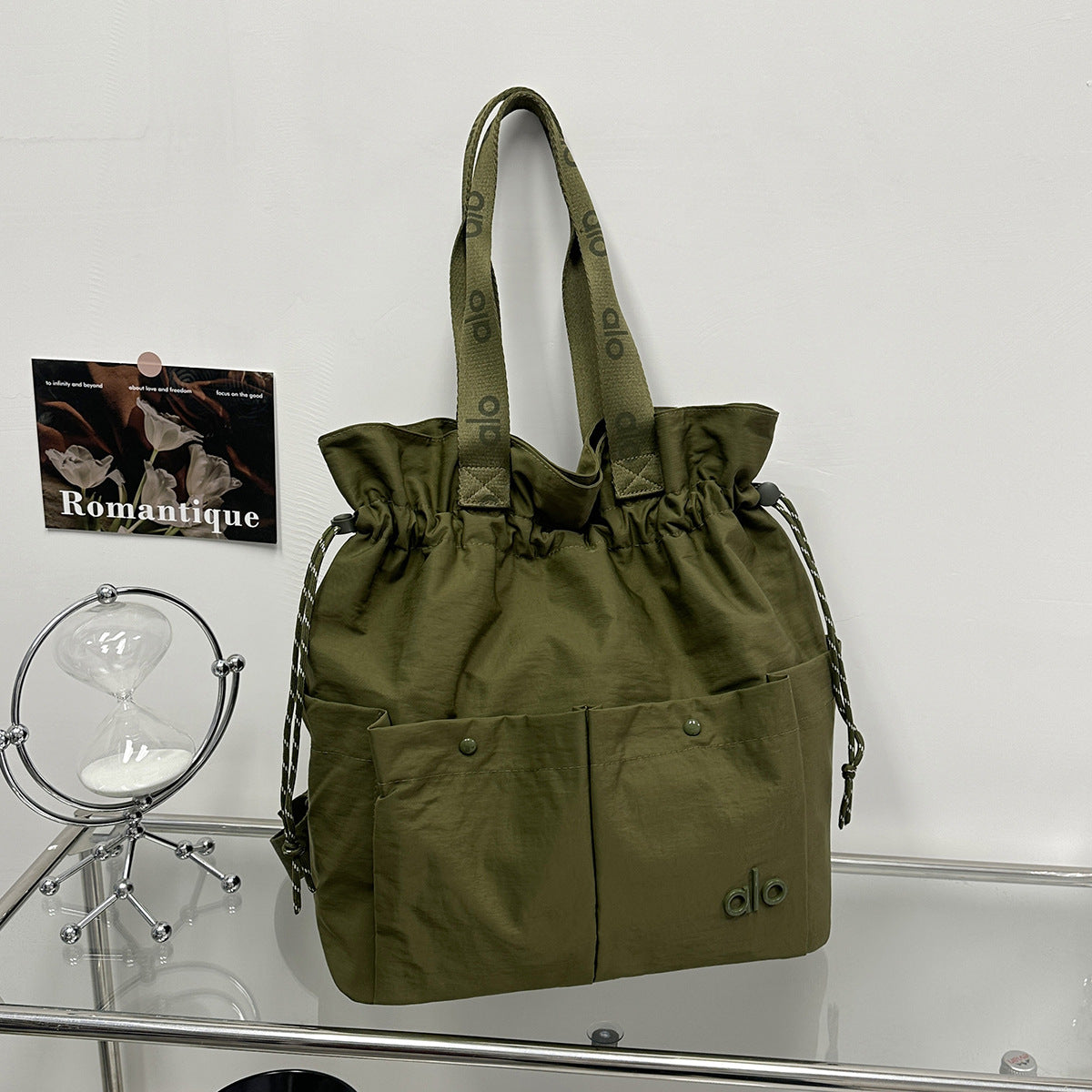Women's Drawstring Cloud Nylon Large Capacity Fashion Backpacks