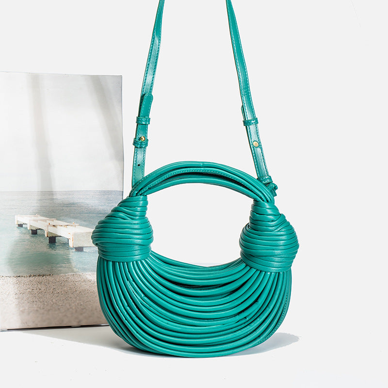Women's Summer Niche Fashion Creative Personalized Trend Woven Women's Handbag