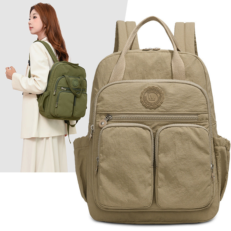 Women's Fashion Retro Large Capacity Simple Trendy Women's Backpack