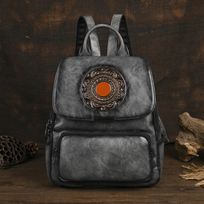 Attractive Women's Fashion Artistic Large Capacity Women's Backpack