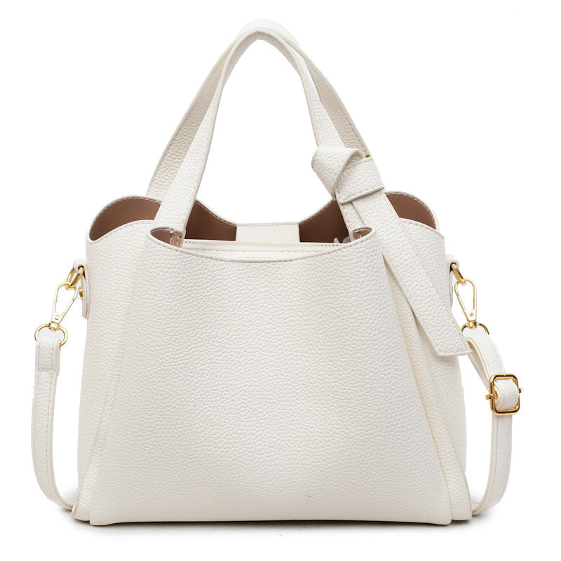 Women's Spring Simple Advanced Texture Trendy Large Capacity Commuter Shoulder Bags