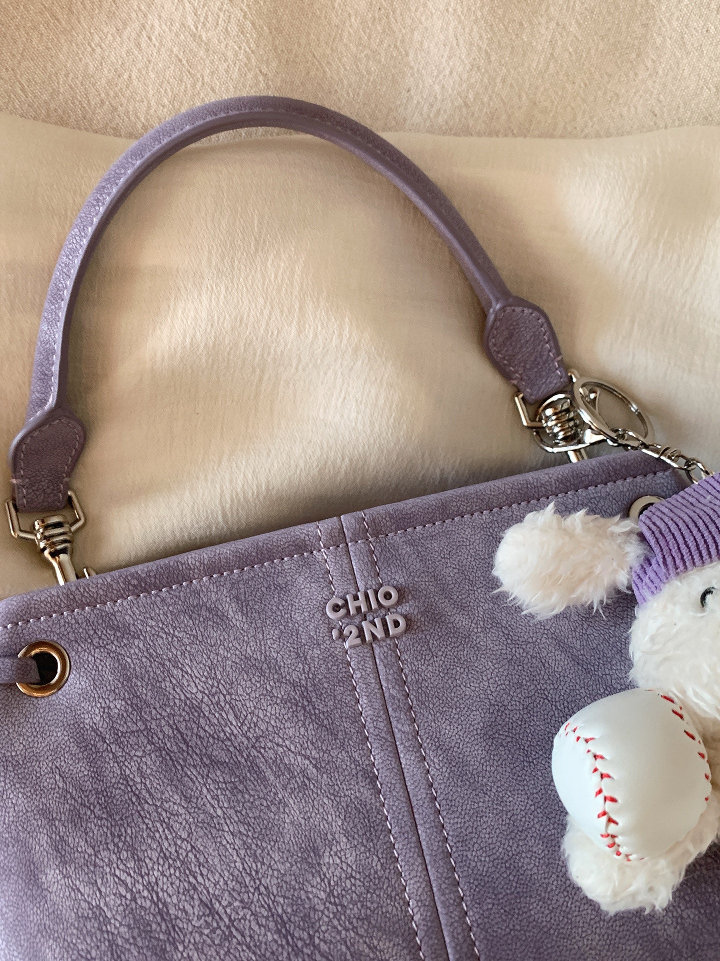 Spring Mountain Valley Female Purple Simple Women's Shoulder Bag