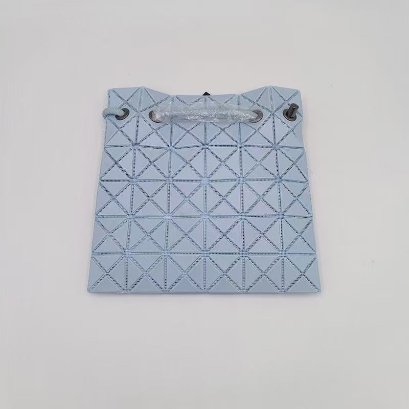 Women's At Home Same Color Drawstring Geometric Women's Shoulder Bag