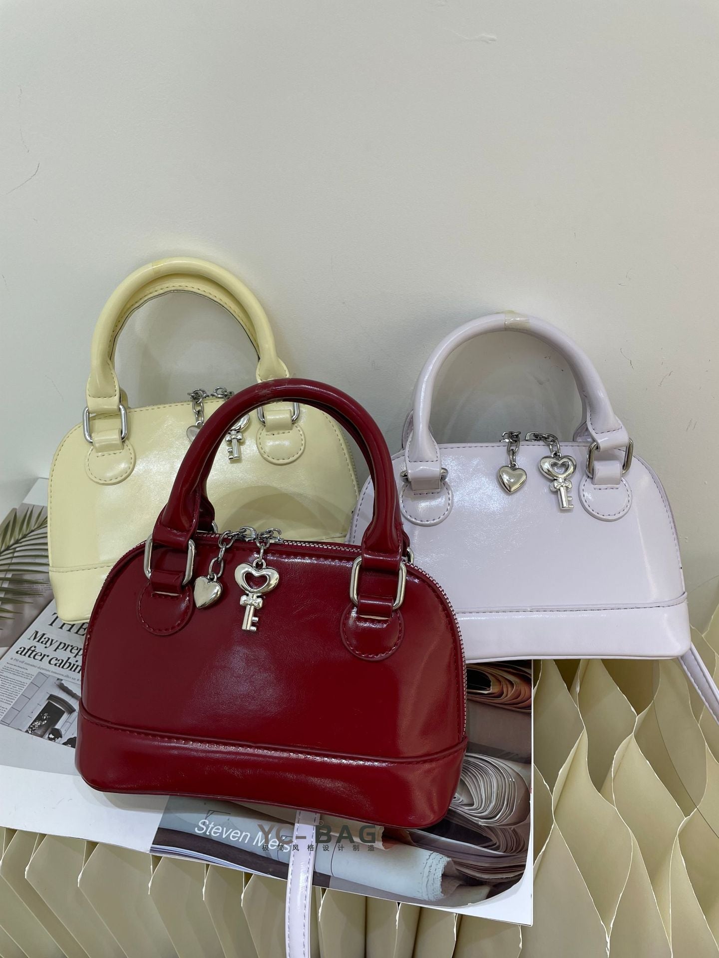 Portable Shell Today Popular Korean Style Temperament Pure Women's Handbag