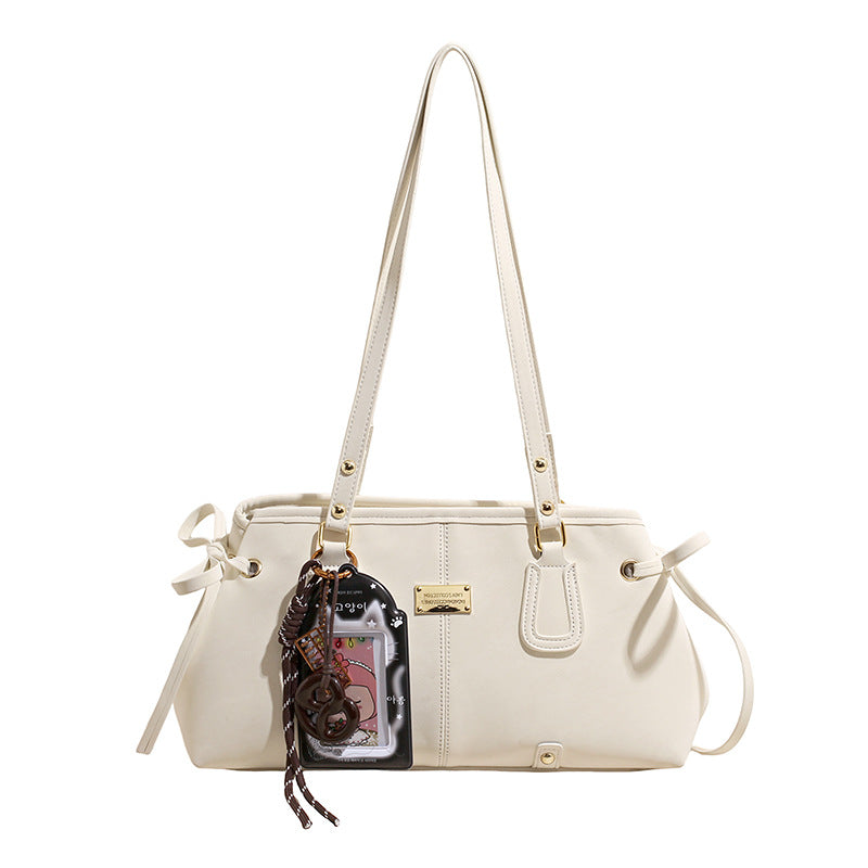 Women's Commuter Retro Frosted Fashion Large Capacity High-grade Hand-held Underarm Bag