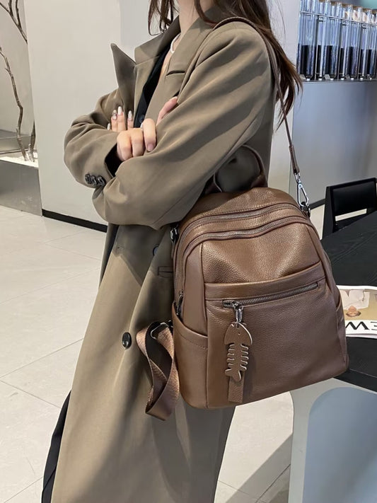 Women's Fashion Trendy Versatile Style Large Capacity Backpacks