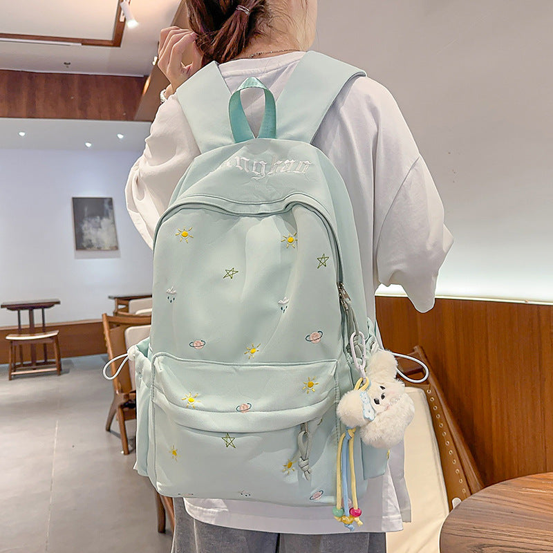 Good-looking Female Fresh Sweet Cute Large Leisure Backpack