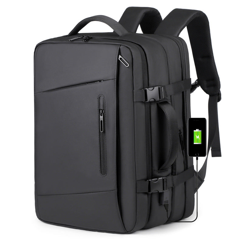 Men's High-grade Stylish Versatile Waterproof Computer Expansion Business Backpack