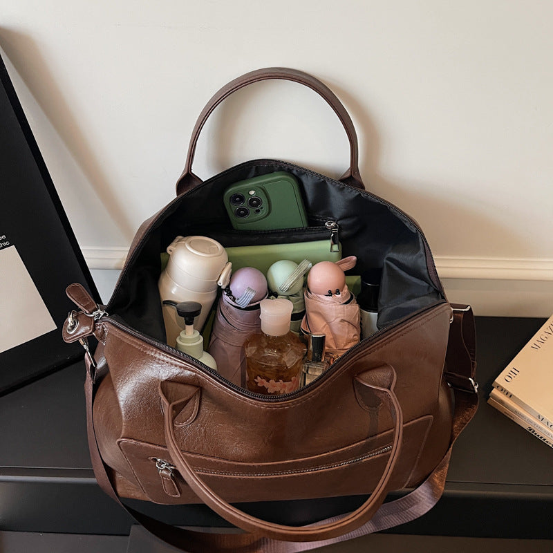 Carrying Stylish Portable Spring Large Capacity Handbags