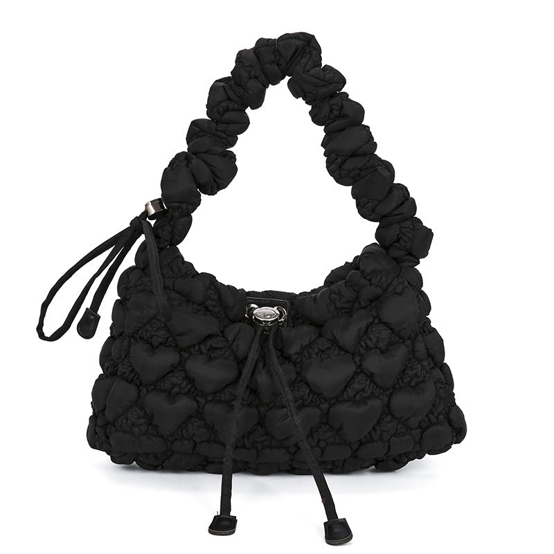 Women's Spring Bubble Western Style Underarm Personalized Bags