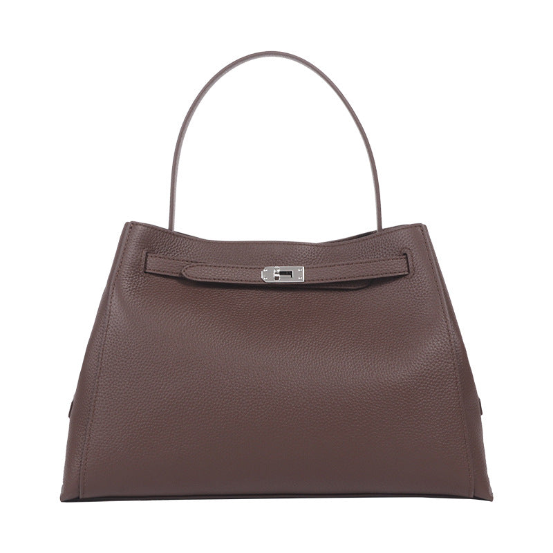Women's Design Fashion High-grade Large Capacity Platinum Bucket Bags