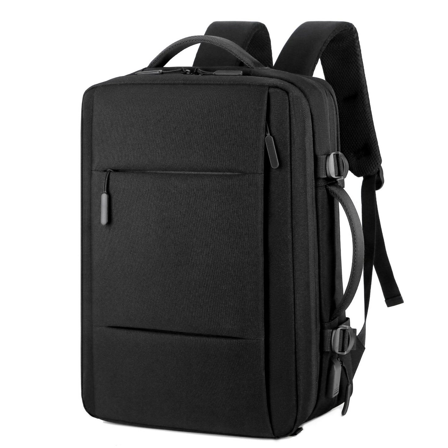 Men's High-grade Solid Color Simple Commute Out Backpacks