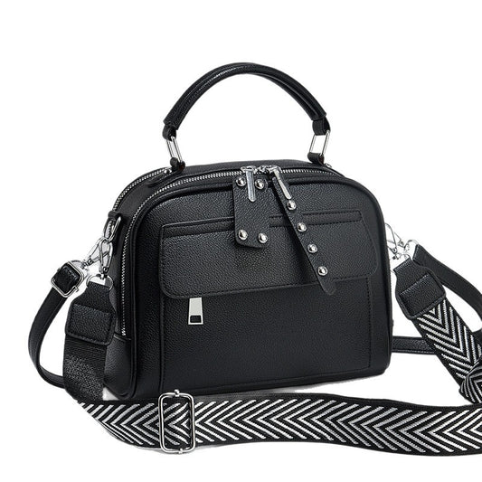 Pretty Stylish Texture Simple Multilayer One Handbags