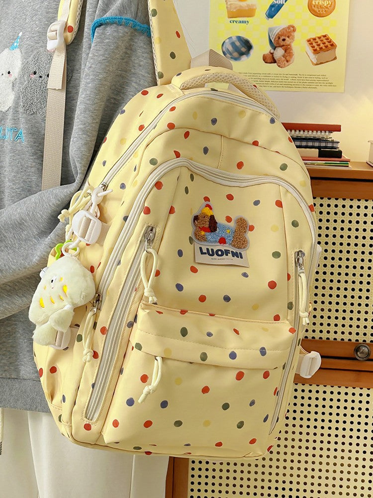 Cute Good-looking Dopamine Fashion Sweet Fresh Lightweight Backpacks