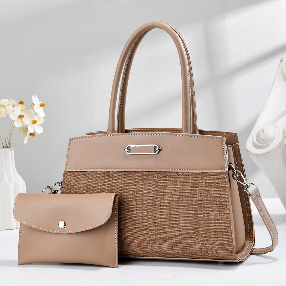 Easy Matching Large Capacity Spring Portable Women's Handbag