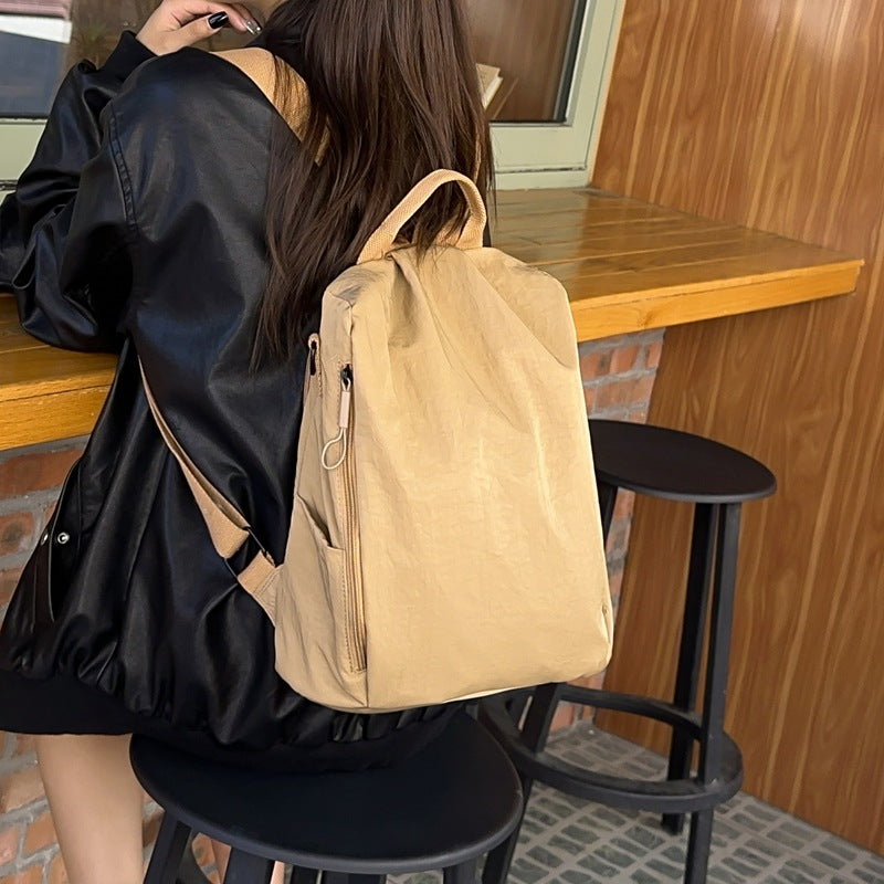 Women's Lightweight Nylon Shopping Fashion Versatile Simple Women's Backpack