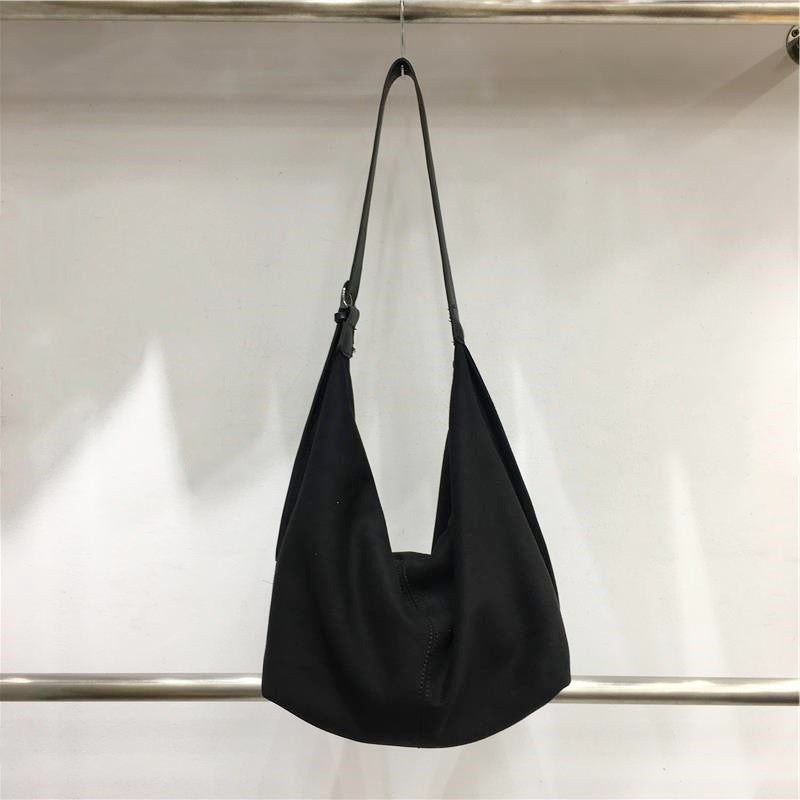 Cabinet Design Dumpling Suede Retro Commuter Women's Handbag