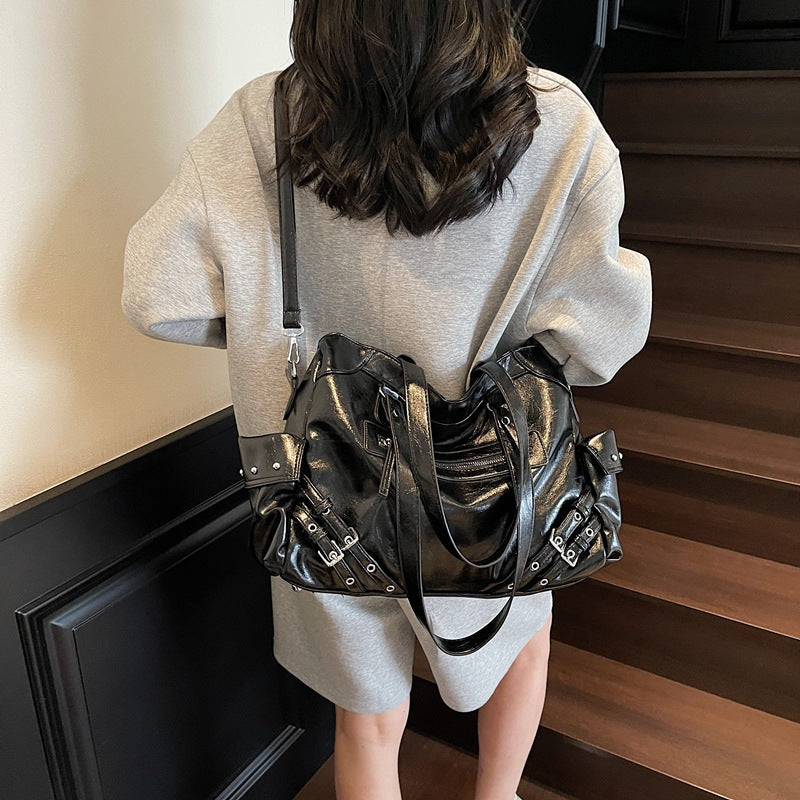 Women's Retro Large Capacity Summer Versatile Korean Style Women's Shoulder Bag