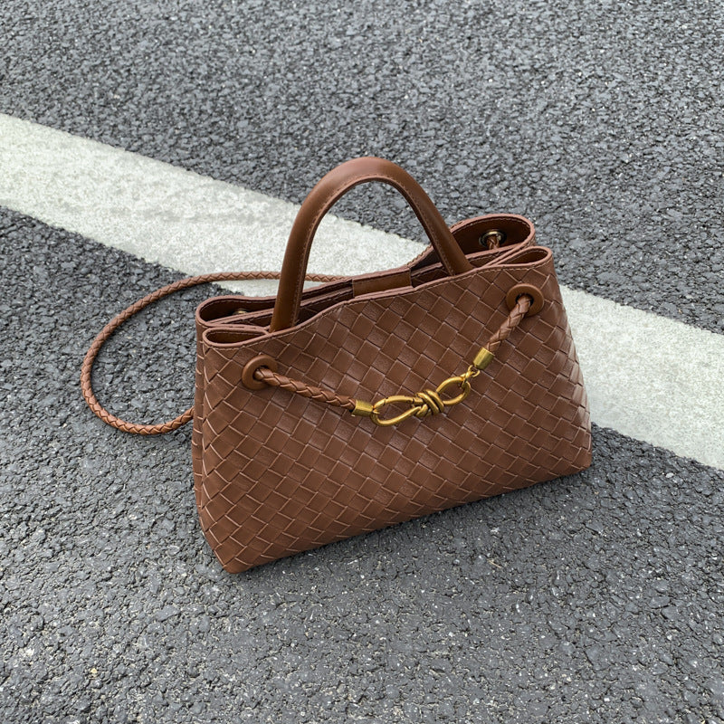 Women's Classic Fashion Large Capacity Trendy Solid Color Shoulder Bags