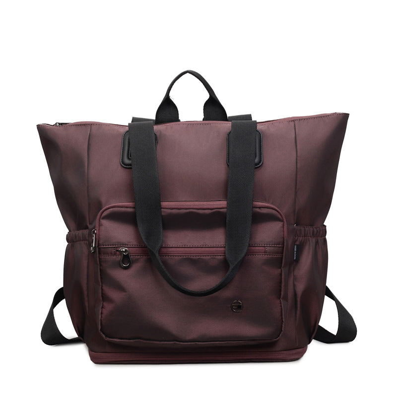 Large Capacity Versatile Scalable Korean Style Women's Backpack