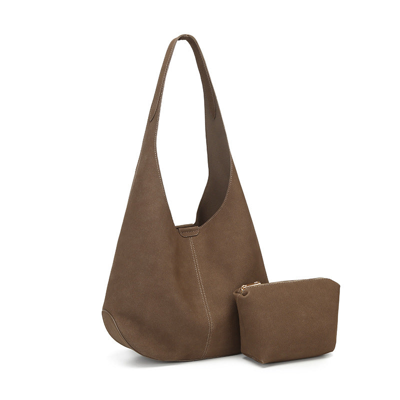 Popular Korean Style Versatile Large Capacity Single Wide Strap Tote Bags