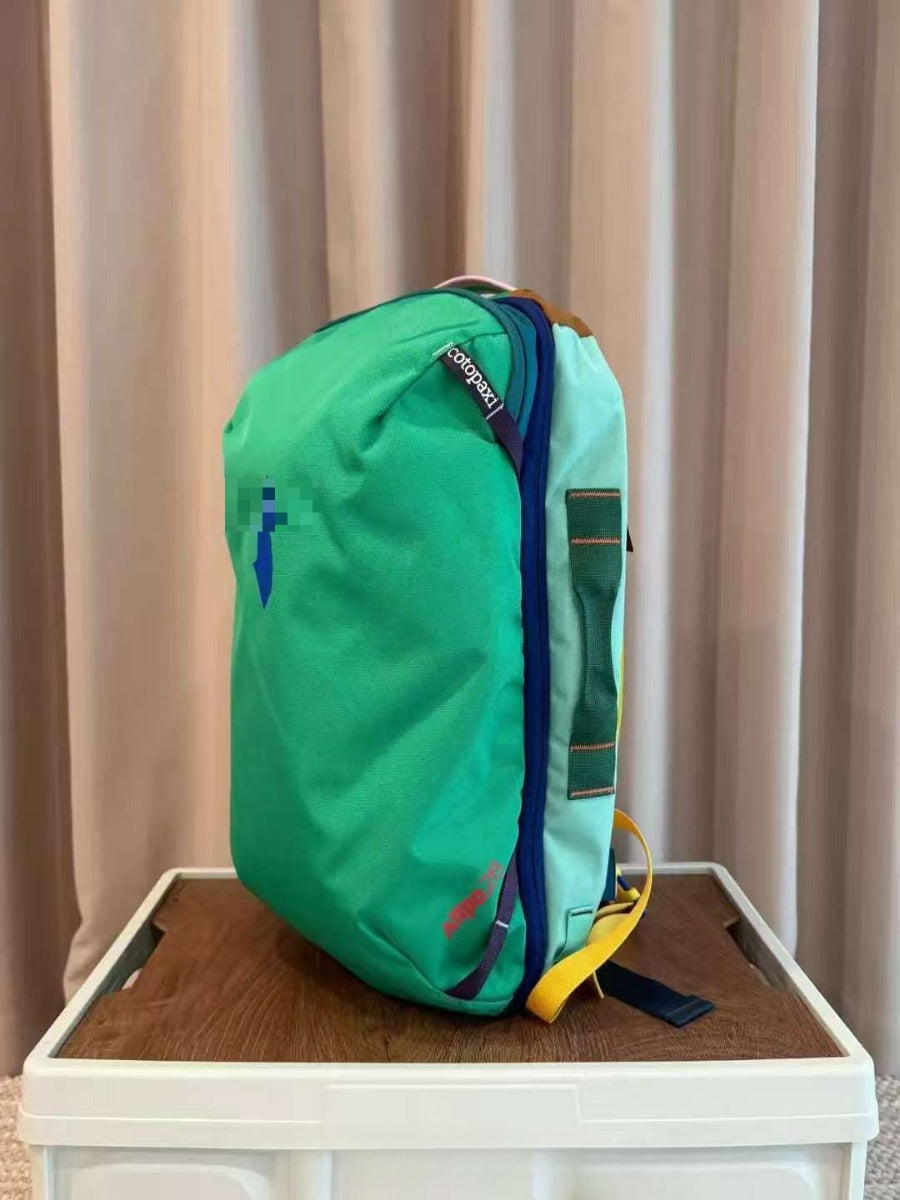 Alpaca Dopamine Contrast Color Large Capacity Sports Backpack