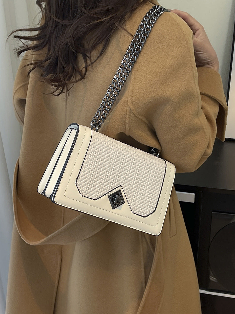Women's Pattern Textured Urban Elegant Fashion Match Bags