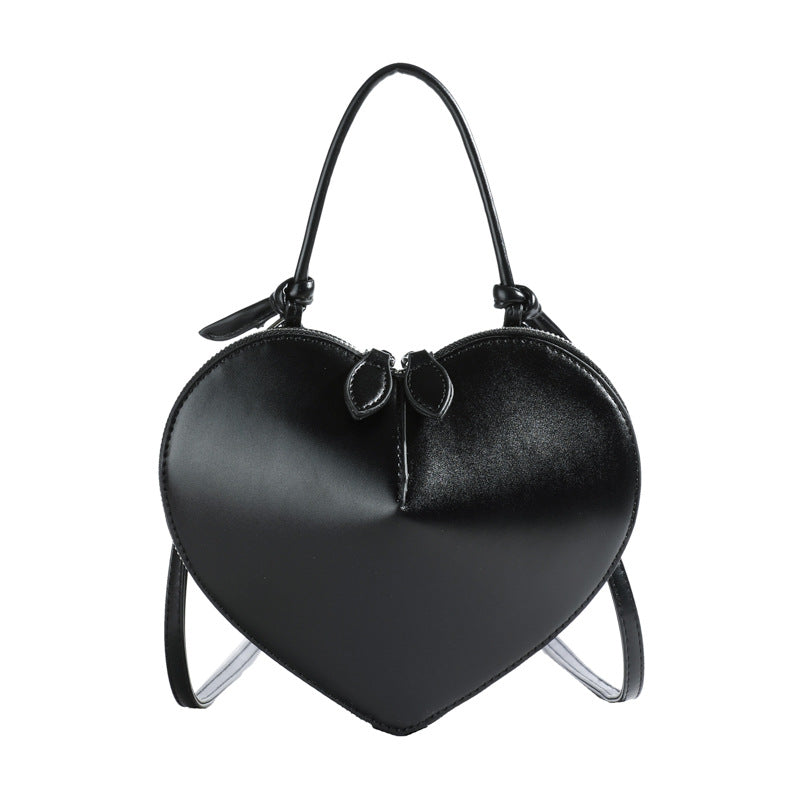 Women's Heart Internet Fire High-grade Red Wedding Banquet Underarm Bag