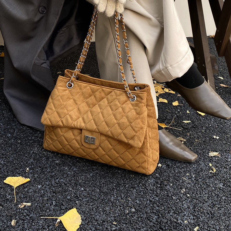 Women's Large Capacity Classic Style One Fashion Chain Tote Bag