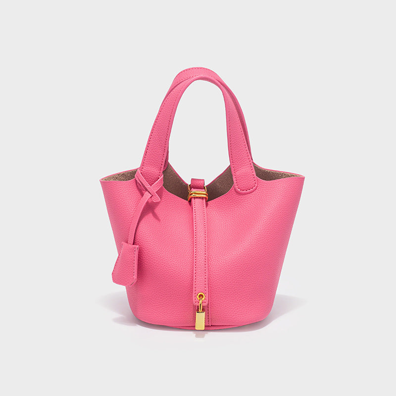 Women's Design Vegetable Basket High-grade Fashion Commuter Bucket Bag