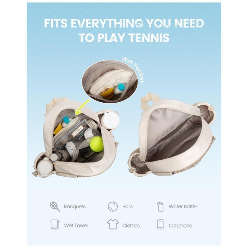 Women's & Men's Lightweight Multifunctional Waterproof Tennis Racket Suitable For Bags