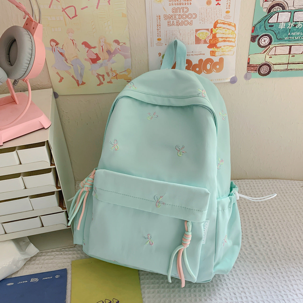 Good-looking Simple Cute Bow For Sweet Backpacks
