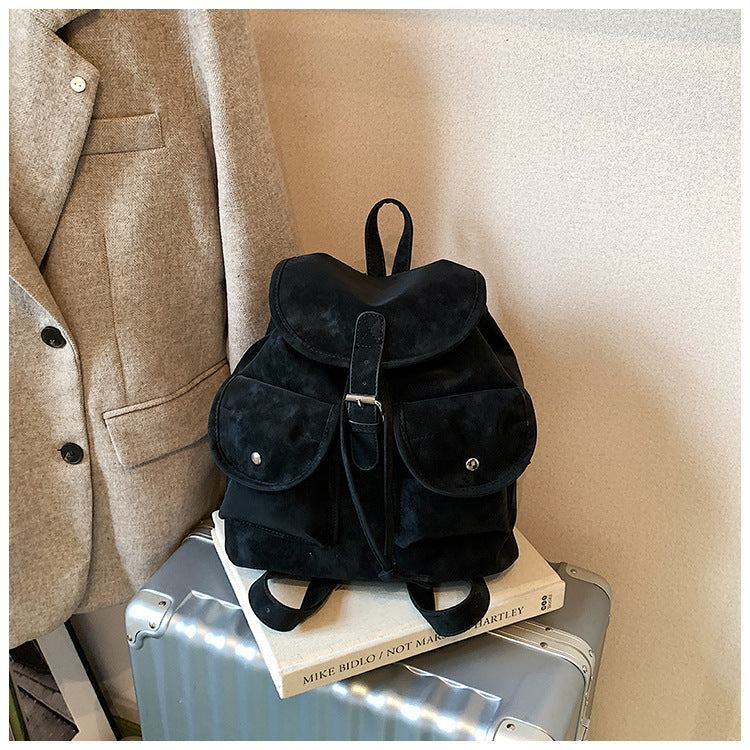 Women's Style Simple Large Capacity Solid Color Design Women's Shoulder Bag