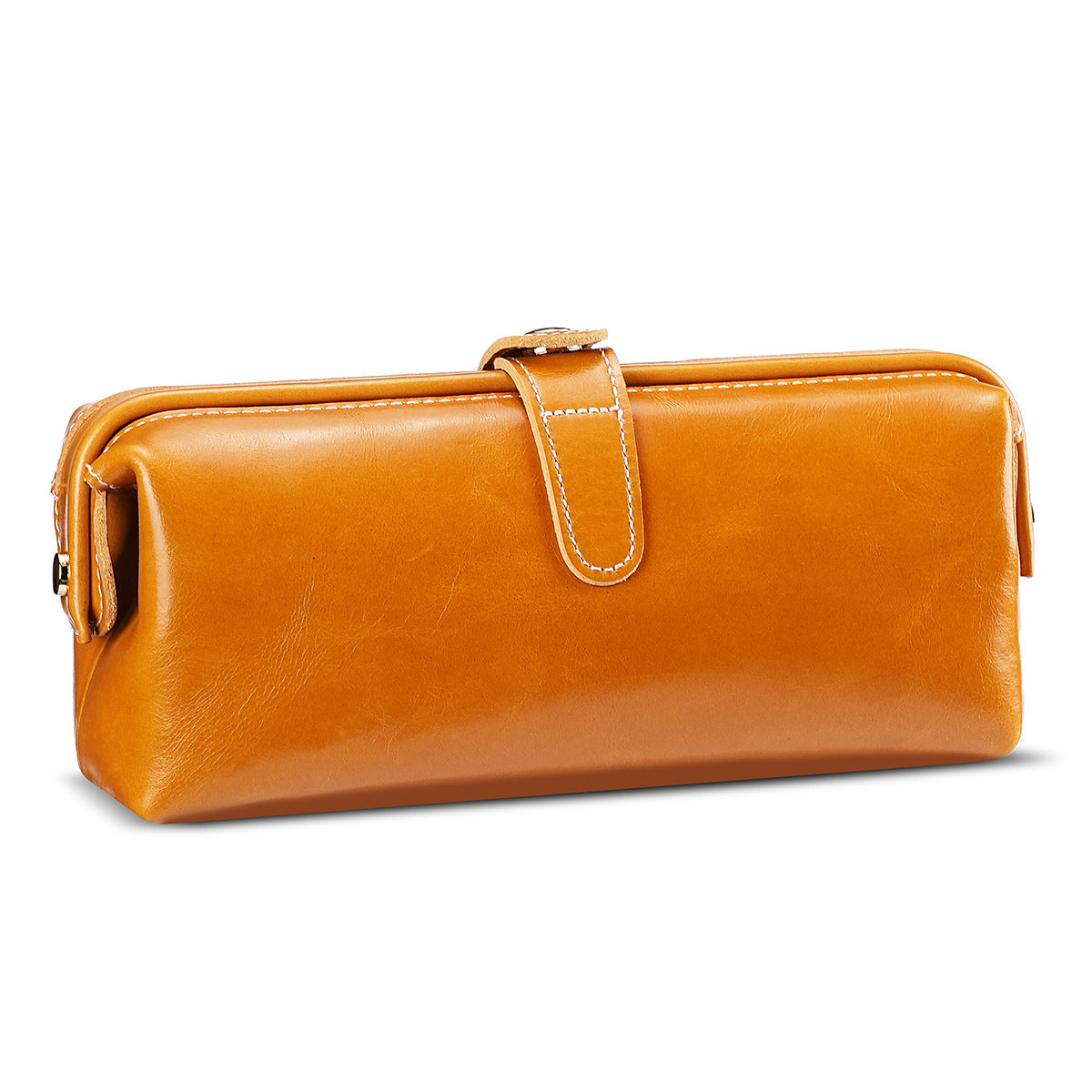 Waterproof First Layer Cowhide Eye Shadow Foundation Tools Bags