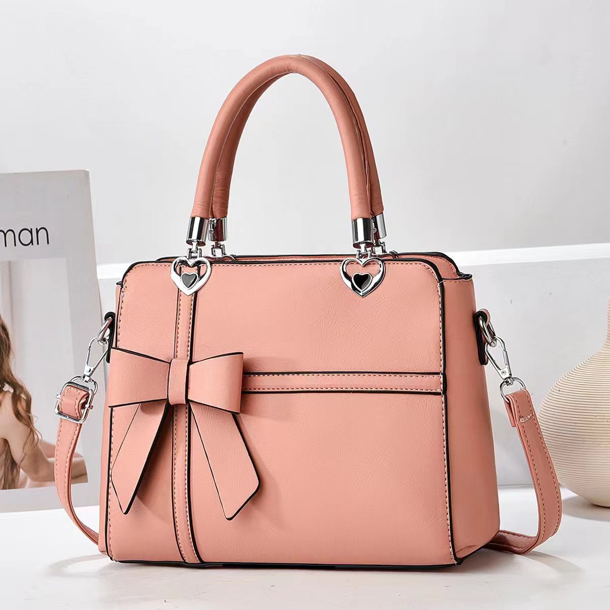 Beautiful Women's Fashion Winter Versatile Big Women's Shoulder Bag