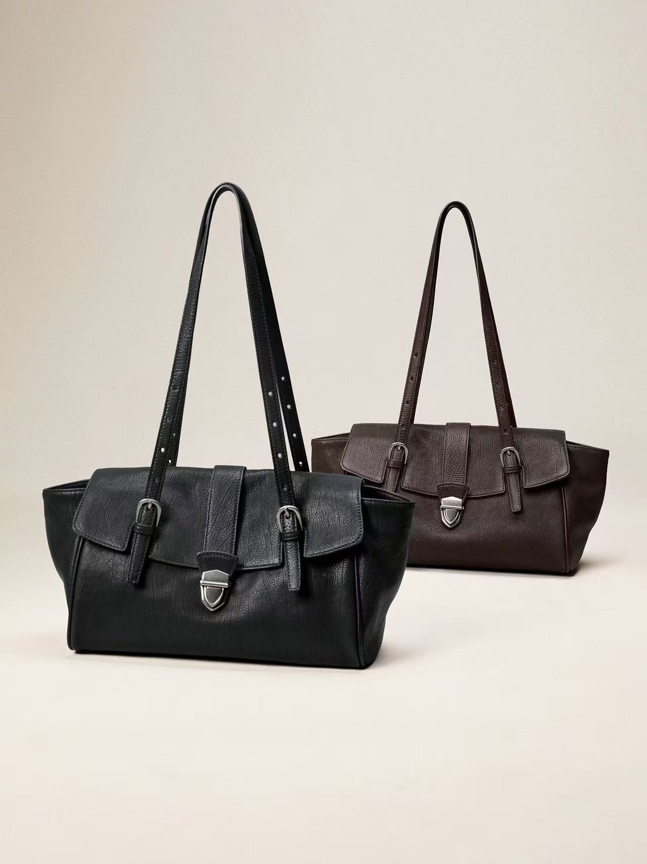 Women's French Stick Niche High-grade Leisure Commute Retro Simple Handbags