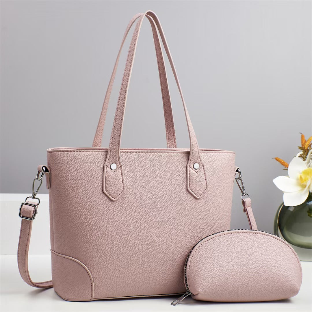 Lychee Pattern Fashion Simple Trendy Mother Large Capacity Tote Bags