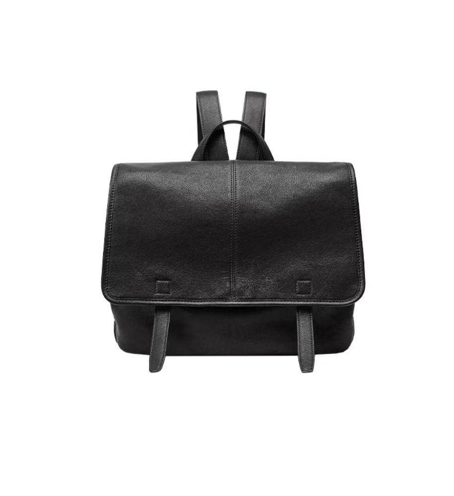 Women's Vegetable Tanned Sheepskin Large Capacity Commute Women's Backpack