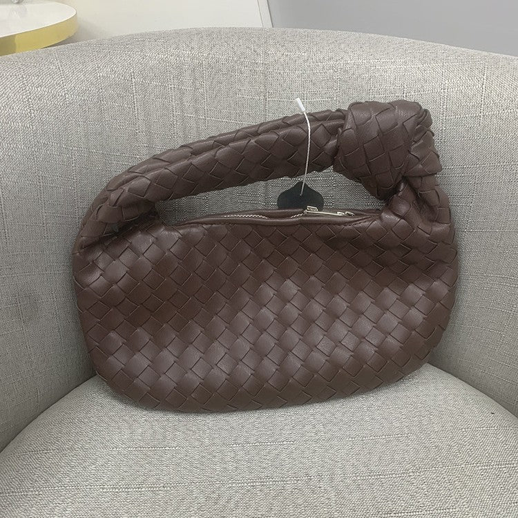 Women's Good-looking Style Exquisite Idle Woven Large Capacity Versatile Women's Shoulder Bag