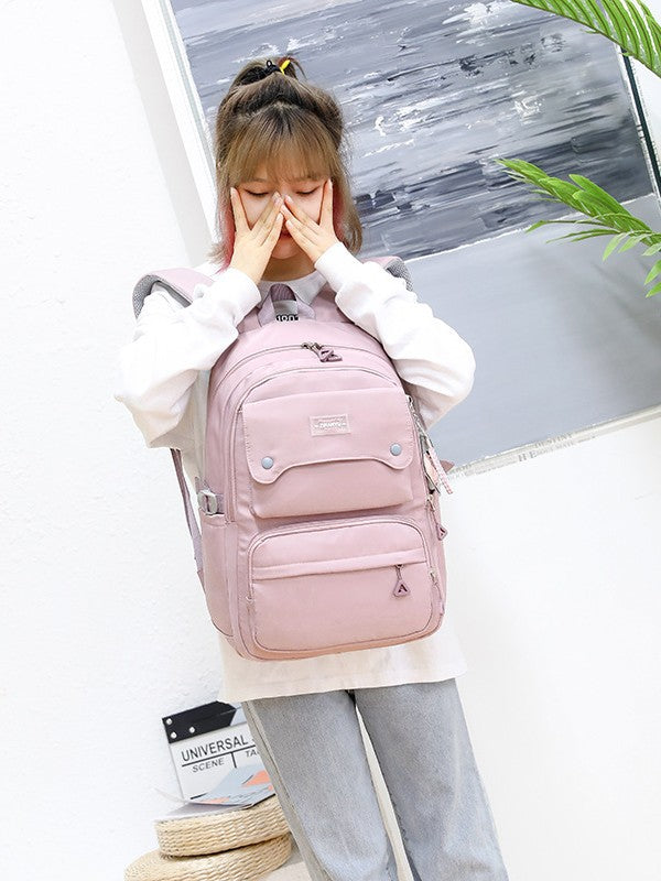 Junior High Simple Good-looking Primary Level Leisure Backpack