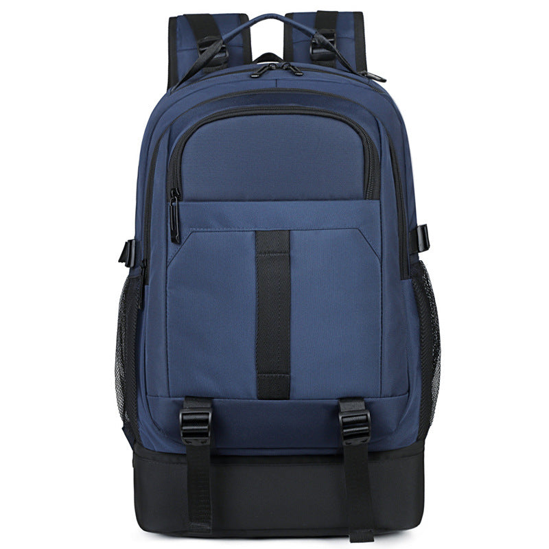 Men's Oxford Cloth Business Trip Commuter College Leisure Backpack