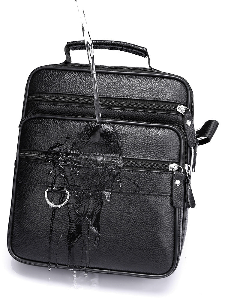 Charming Creative Popular Men's Genuine Leather Men's Messenger Bags