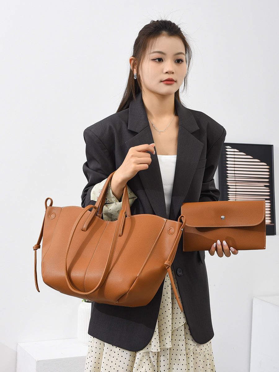 Women's Fashion High-grade Portable Large Capacity Light Luxury Tote Bags