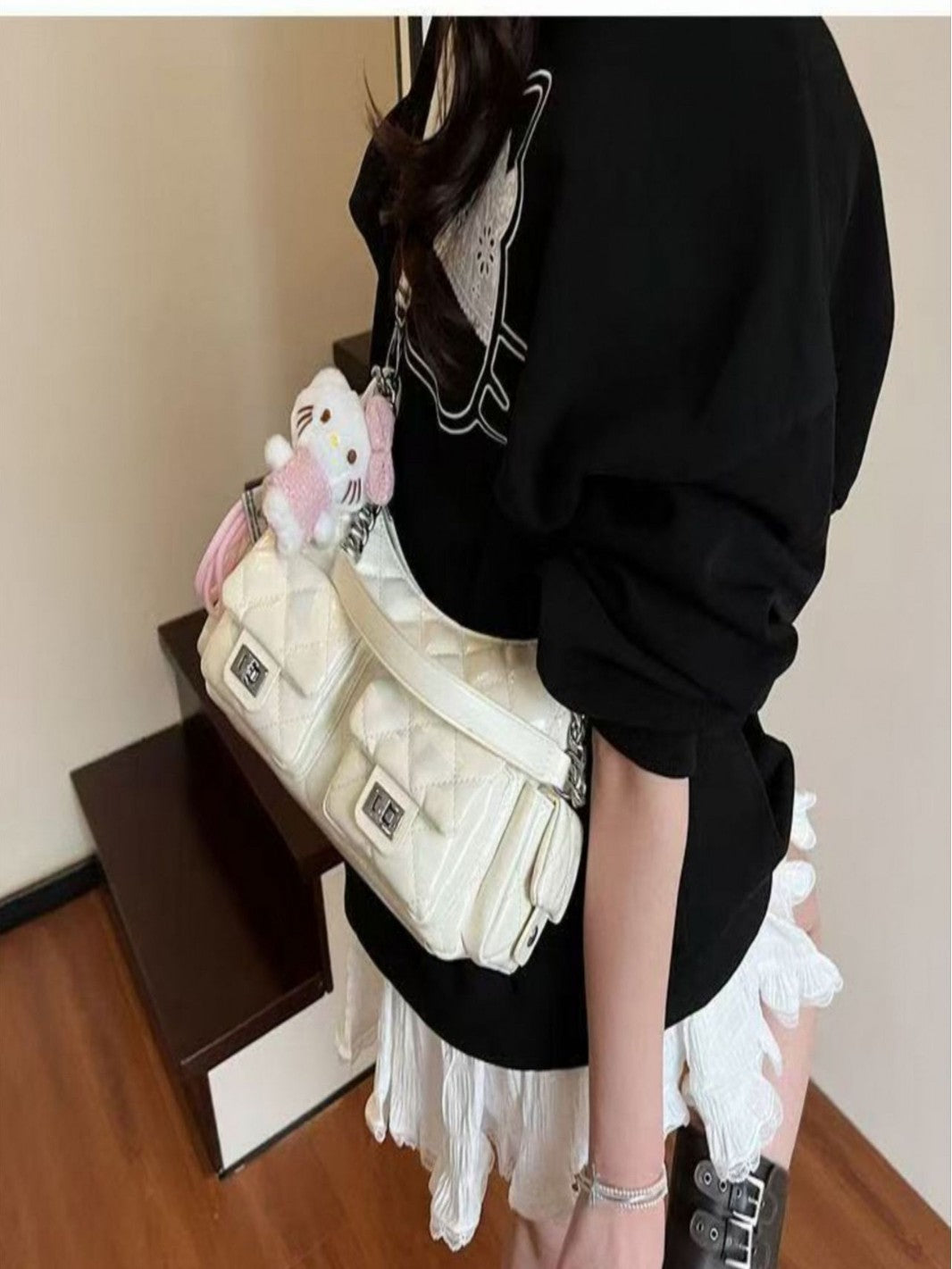 Women's Style Rhombus Spring Fashion Leisure Chain Women's Shoulder Bag