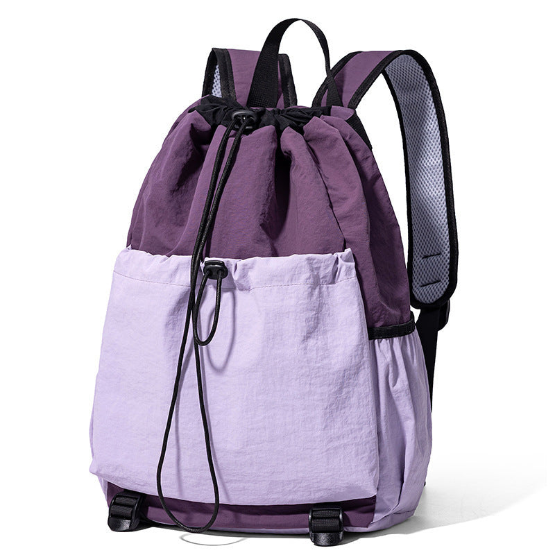 Creative Drawstring Tennis Badminton Large Capacity Leisure Backpack