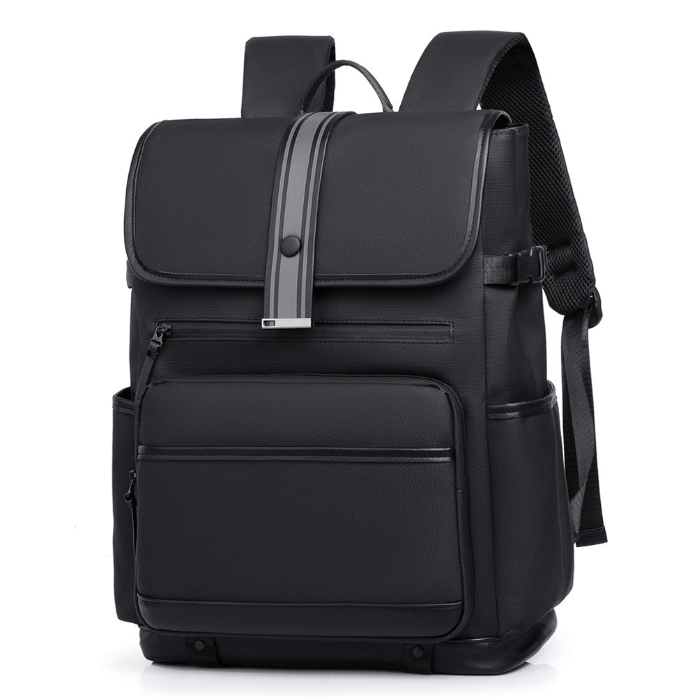 Men's Business Simple Elegant Multifunctional Lightweight Breathable Leisure Backpack